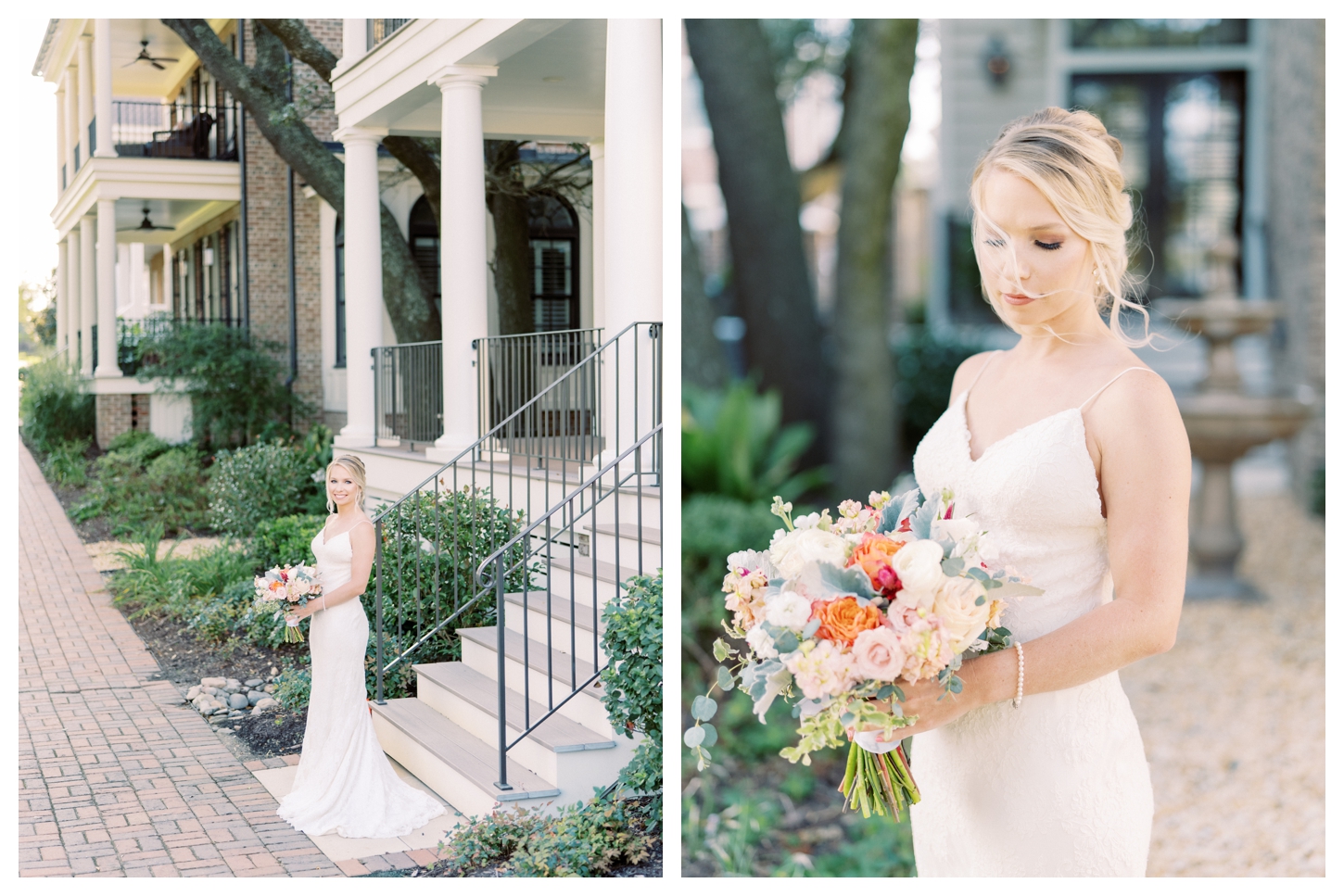 Cavalier Hotel bridal portraits