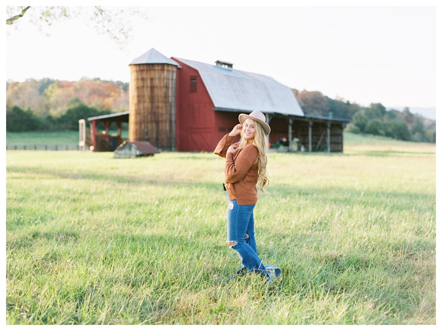 Hot Springs Virginia Senior Portrait Photographer