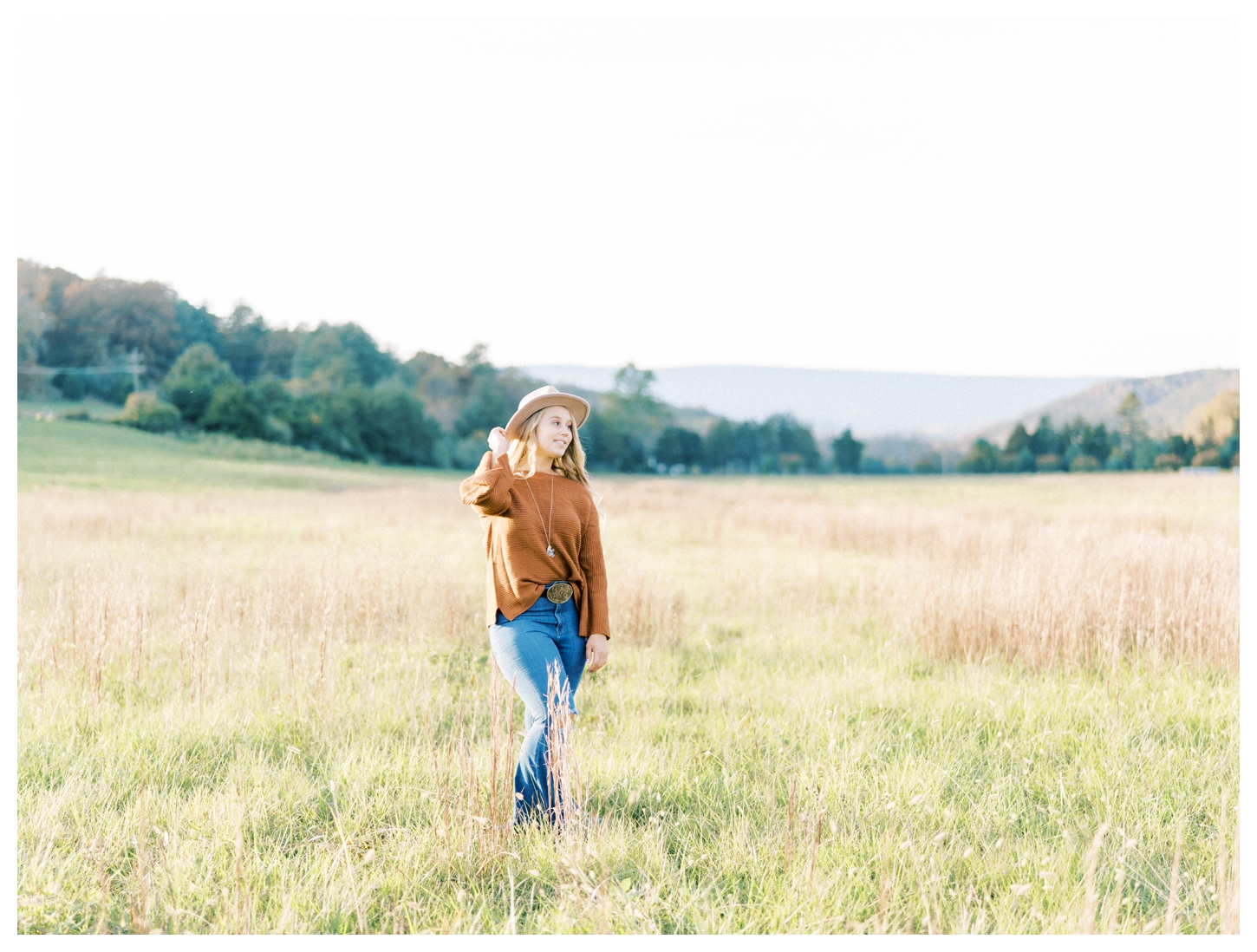Hot Springs Virginia Senior Portrait Photographer