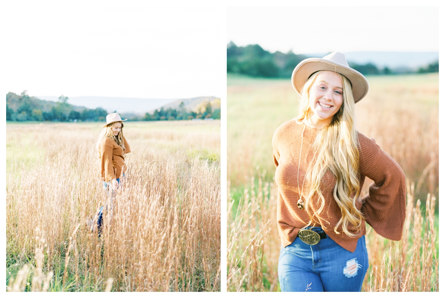 Hot Springs Virginia Senior Portrait Photographer