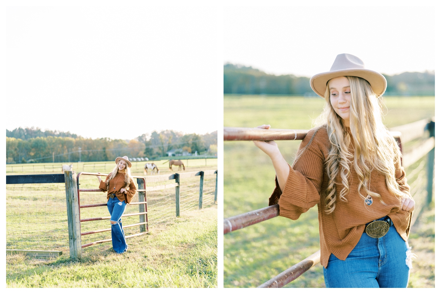 Hot Springs Virginia Senior Portrait Photographer