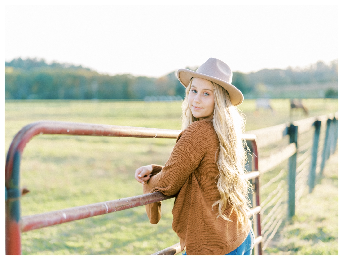 Hot Springs Virginia Senior Portrait Photographer