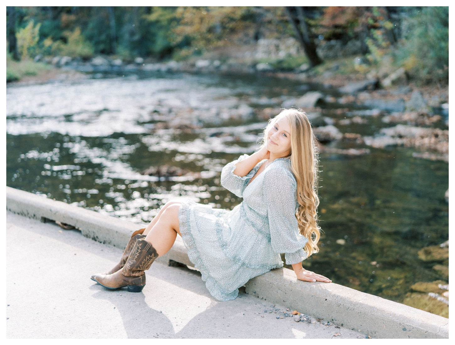 Hot Springs Virginia Senior Portrait Photographer