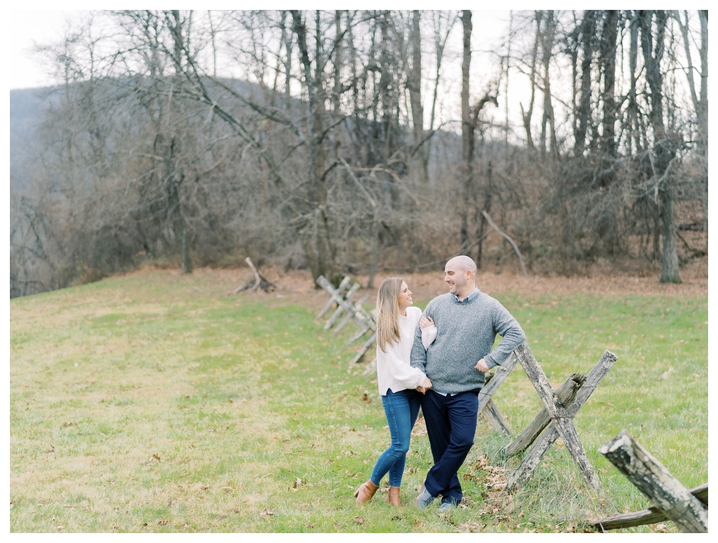 Blue Ridge Parkway Engagement Photographer