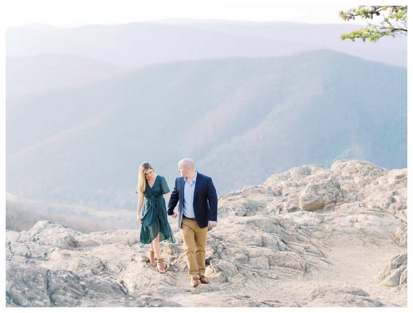 Blue Ridge Parkway Engagement Photographer