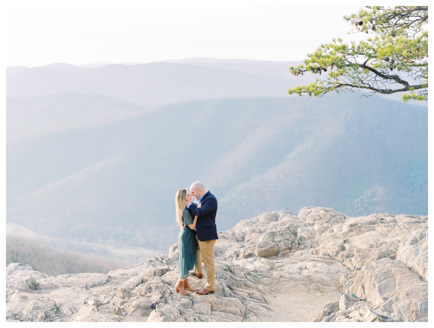 Blue Ridge Parkway Engagement Photographer