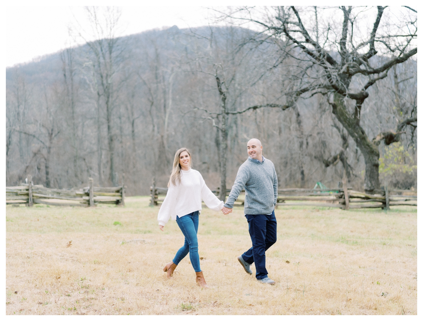 Blue Ridge Parkway Engagement Photographer