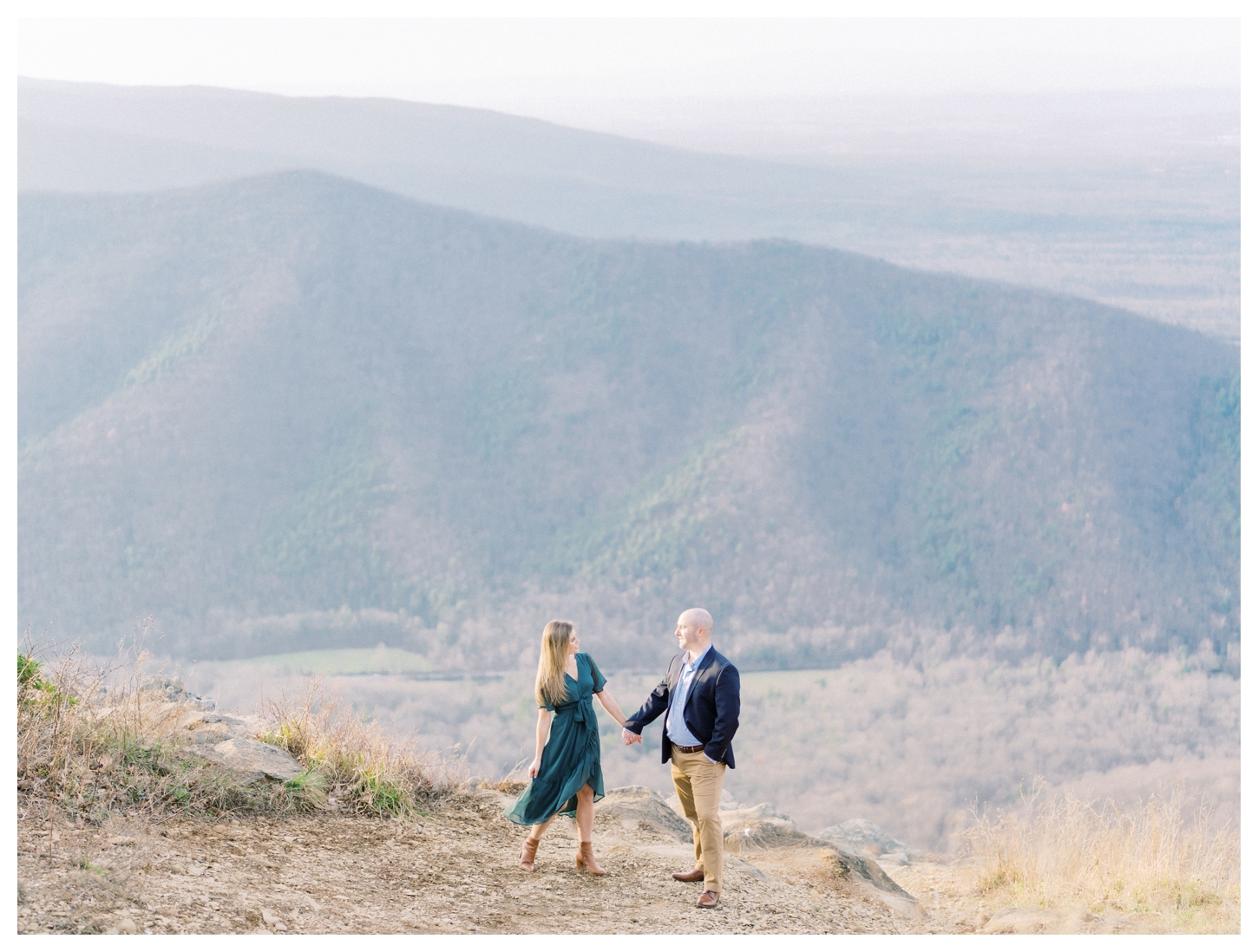 Blue Ridge Parkway Engagement Photographer