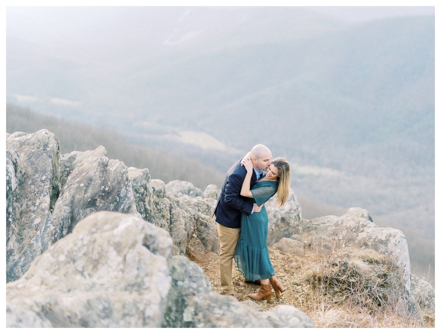 Blue Ridge Parkway Engagement Photographer