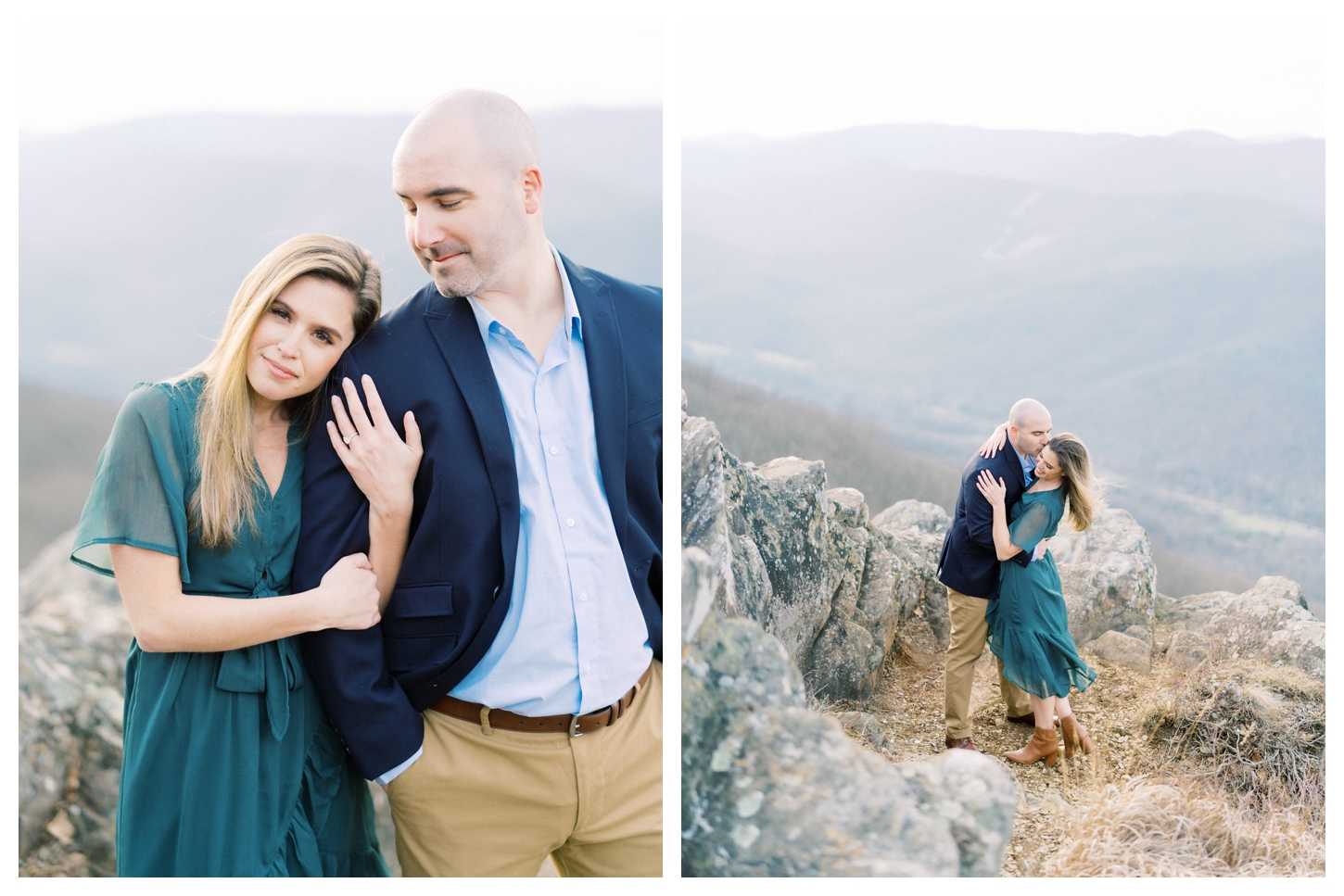 Blue Ridge Parkway Engagement Photographer