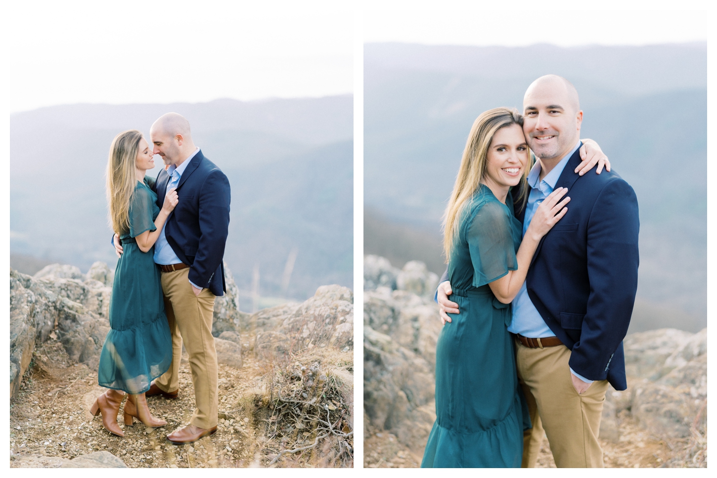 Blue Ridge Parkway Engagement Photographer