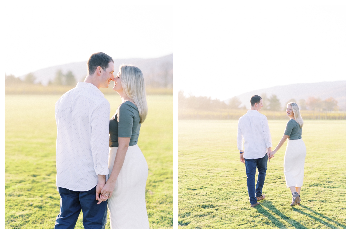 King Family Vineyards proposal photographer