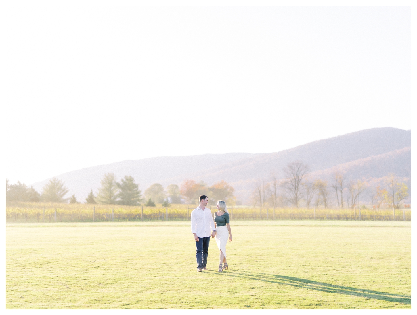 King Family Vineyards proposal photographer