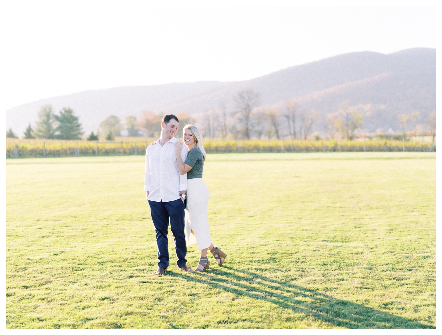 King Family Vineyards proposal photographer