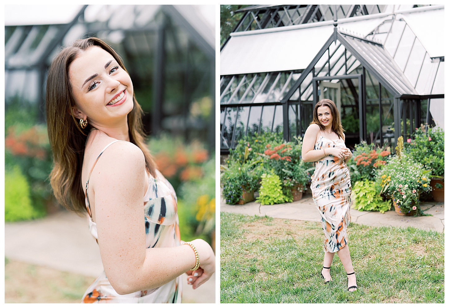 Garden Senior Portrait Session