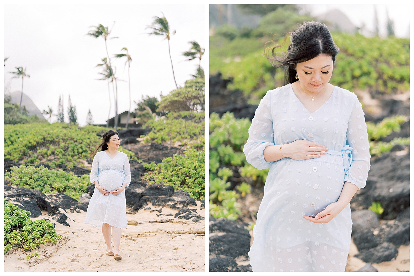 Makapuu Beach maternity photographer