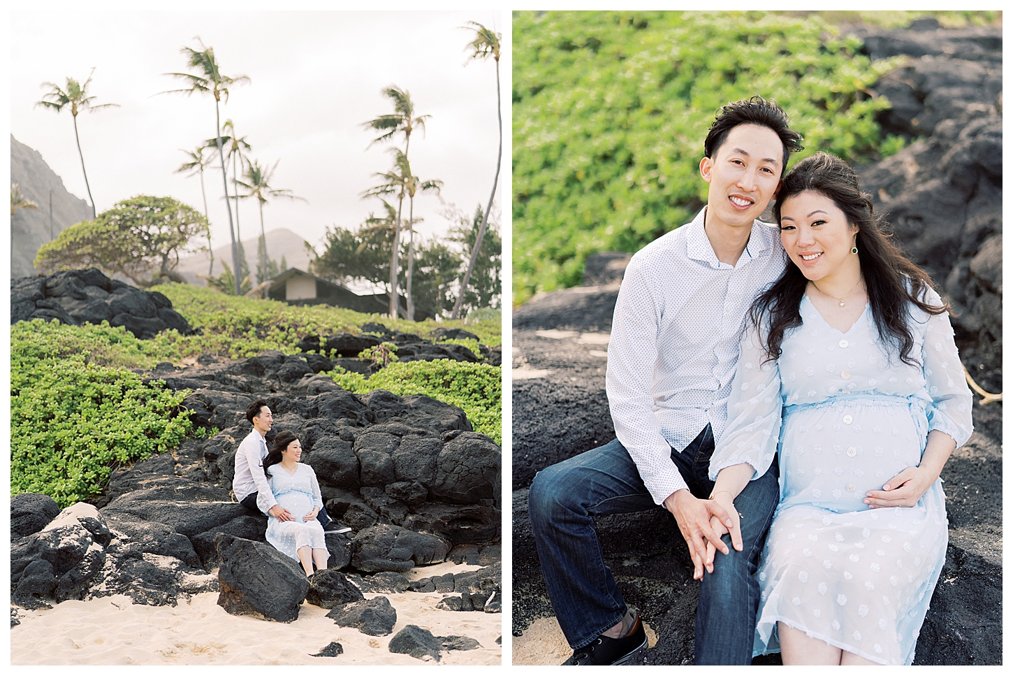 Makapuu Beach maternity photographer