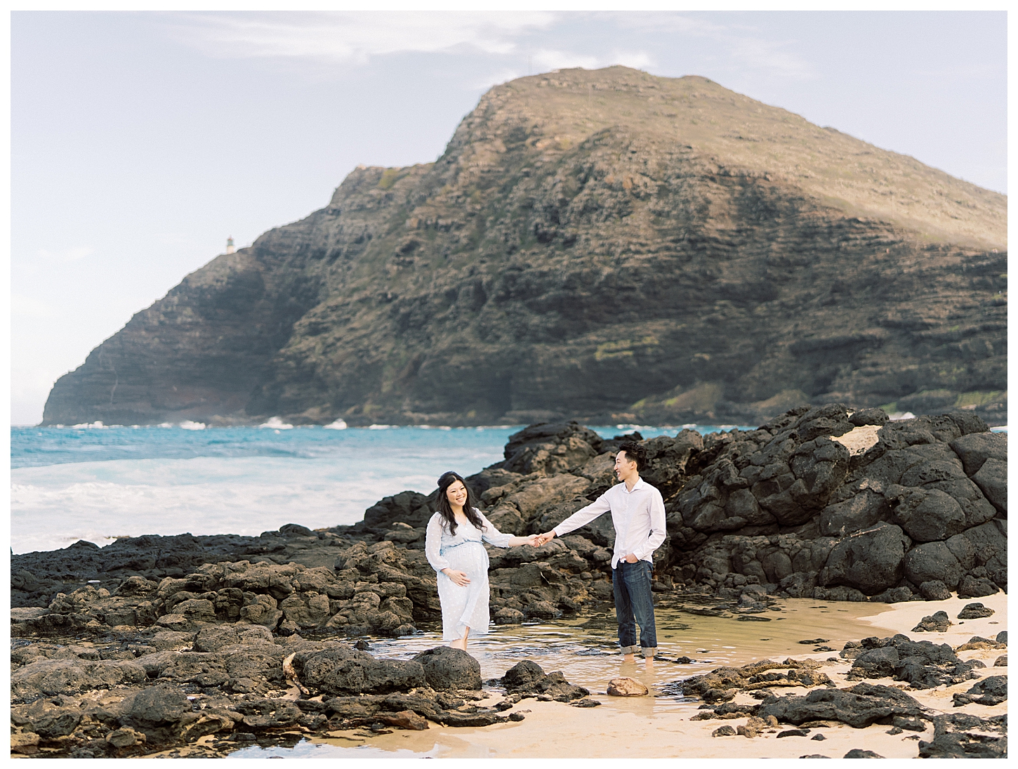 Makapuu Beach maternity photographer