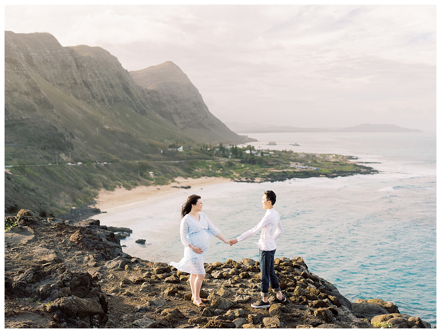 Makapuu Beach maternity photographer