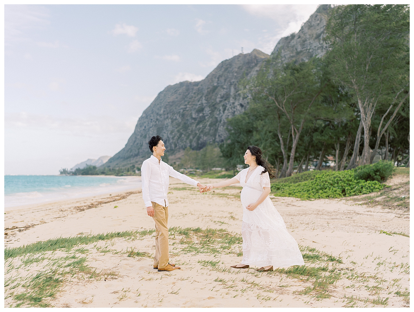 Makapuu Beach maternity photographer