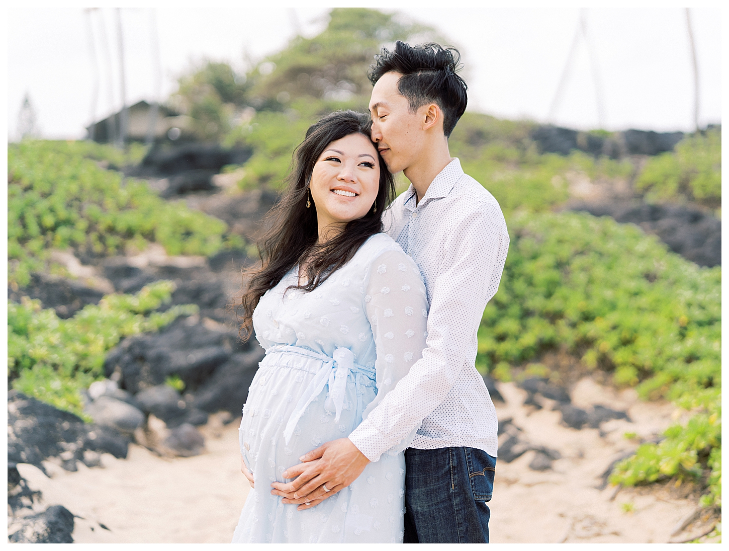 Makapuu Beach maternity photographer