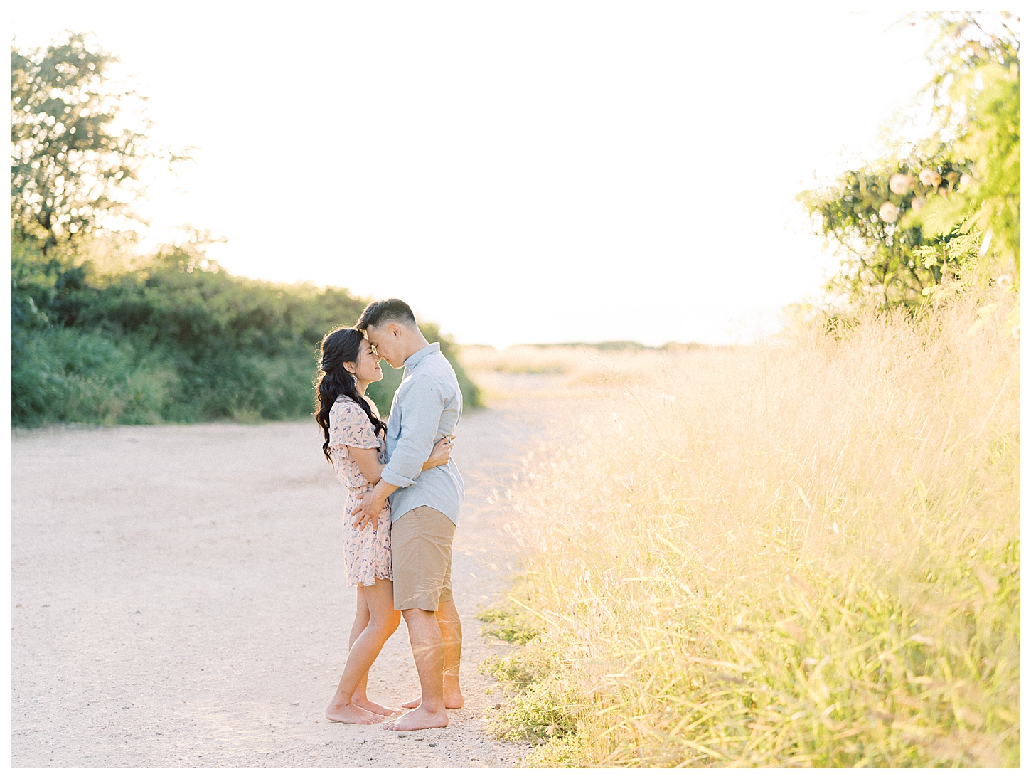 Makua Beach Engagement Photographer