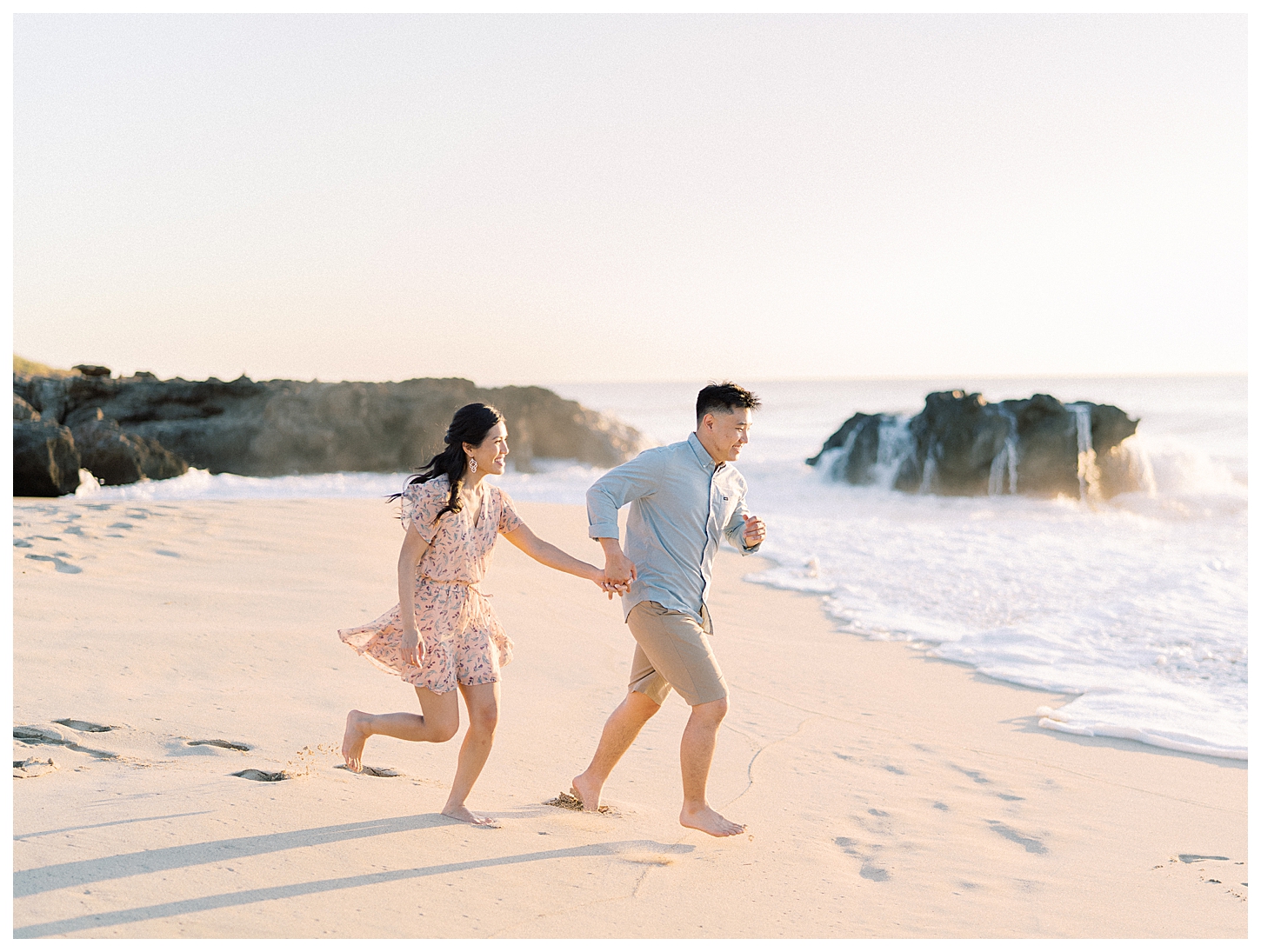 Makua Beach Engagement Photographer