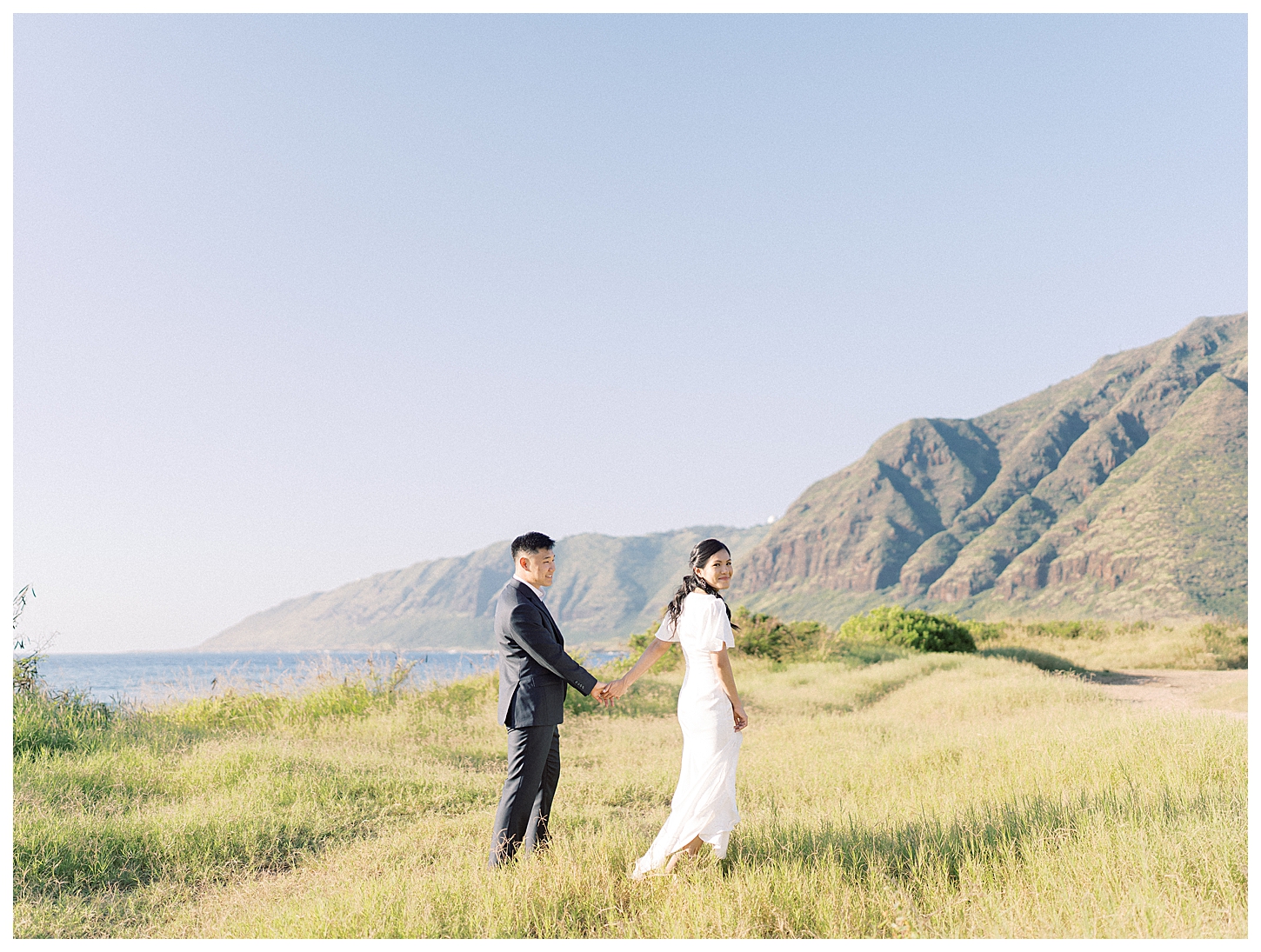 Makua Beach Engagement Photographer