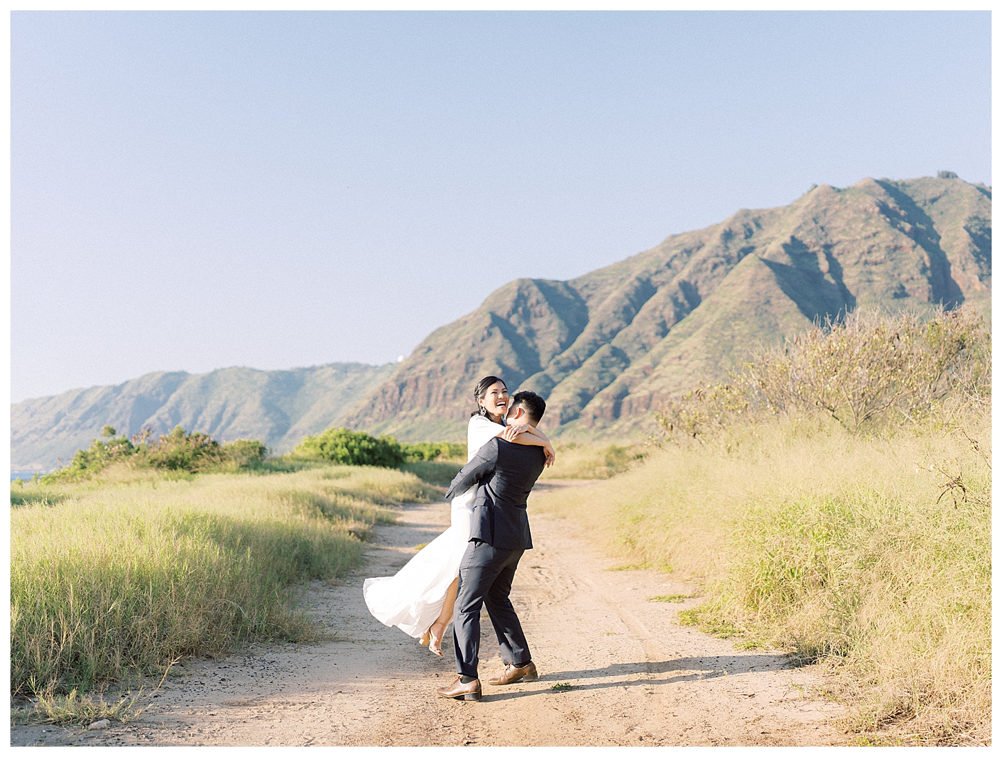 Makua Beach Engagement Photographer