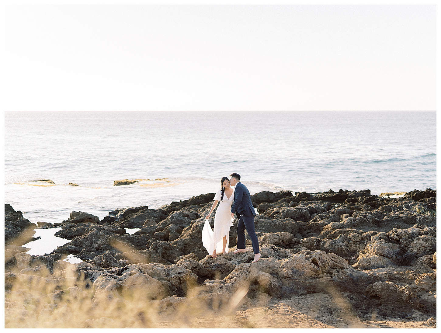 Makua Beach Engagement Photographer