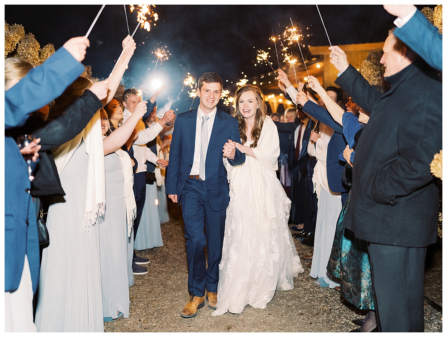 Wintry Big Spring Farm Wedding