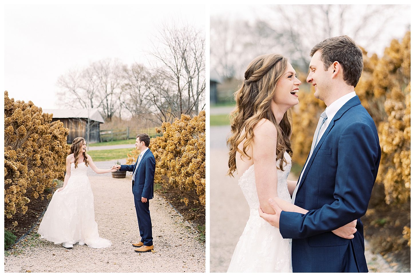 Wintry Big Spring Farm Wedding