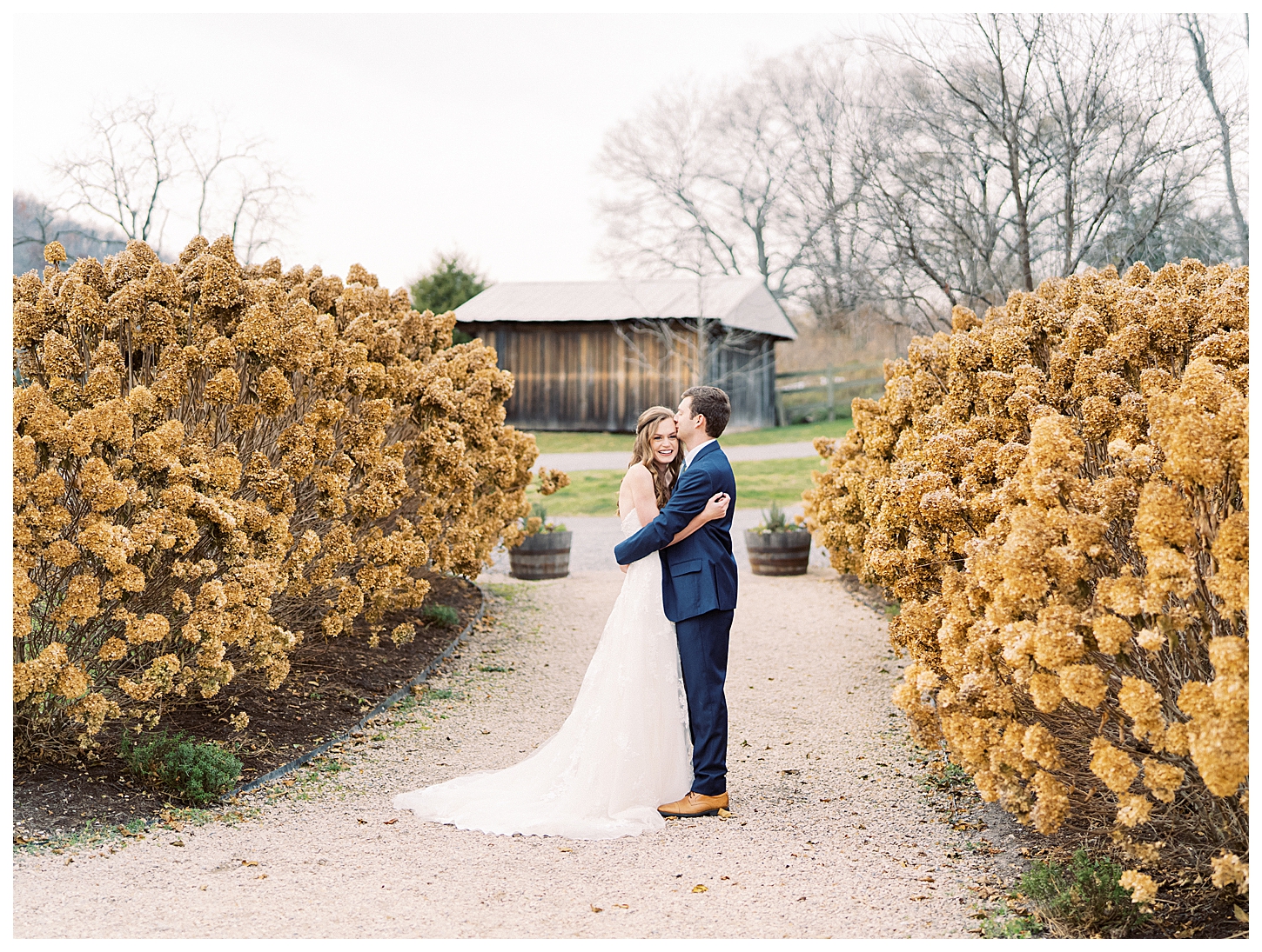 Wintry Big Spring Farm Wedding