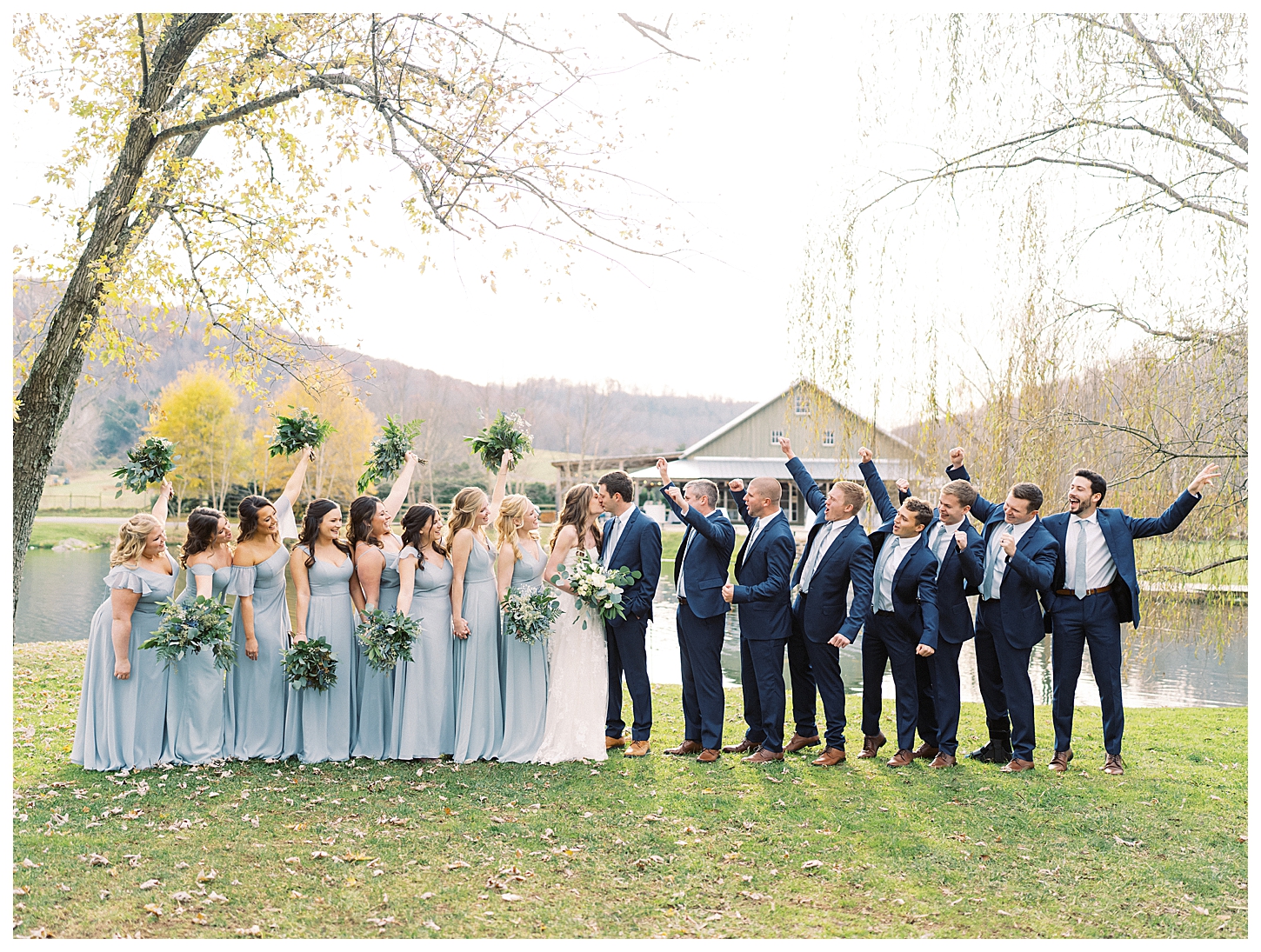 Wintry Big Spring Farm Wedding