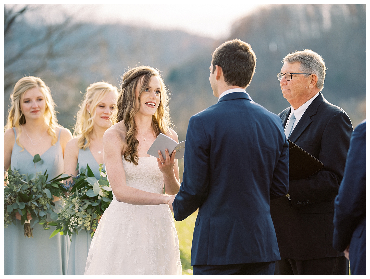 Wintry Big Spring Farm Wedding