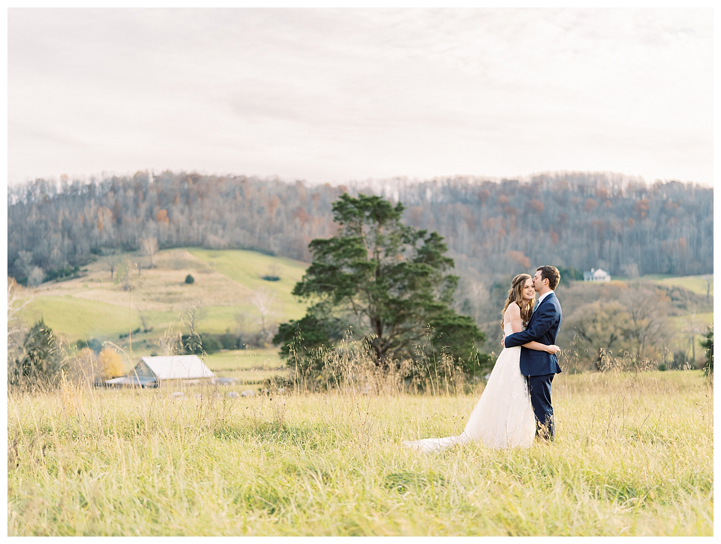 Wintry Big Spring Farm Wedding