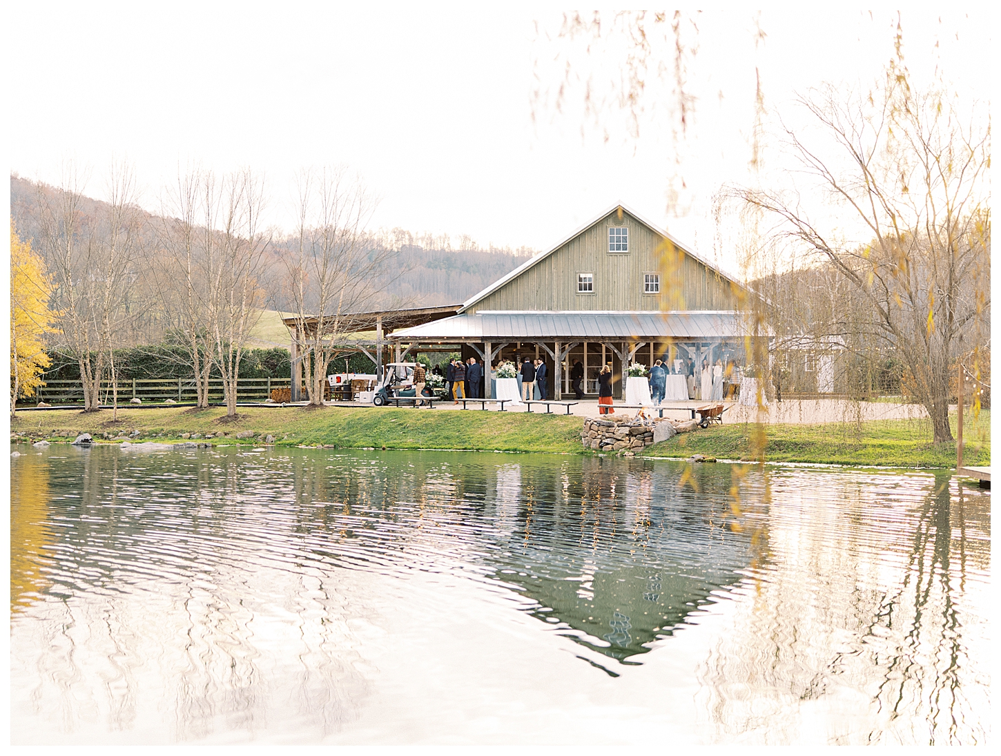 Wintry Big Spring Farm Wedding