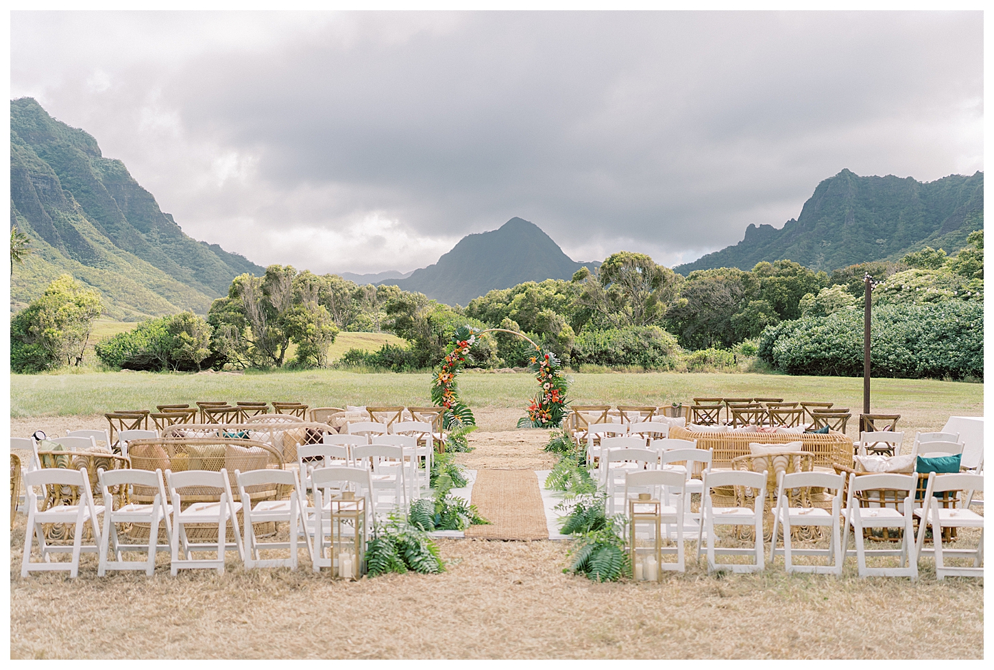 Kualoa Ranch Low Camp Wedding Photos