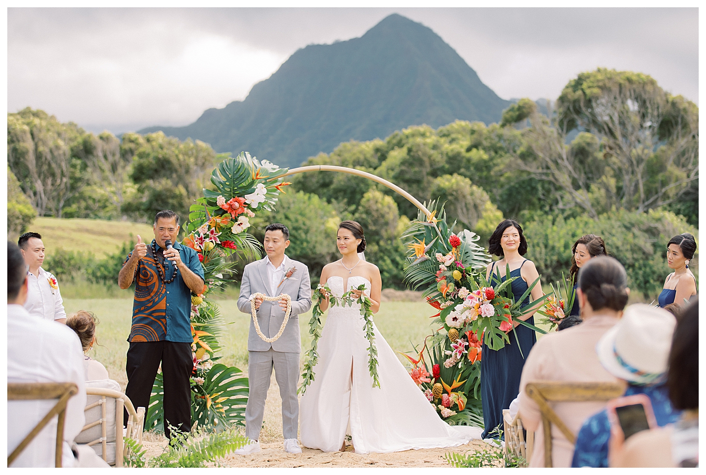 Kualoa Ranch Low Camp Wedding Photos