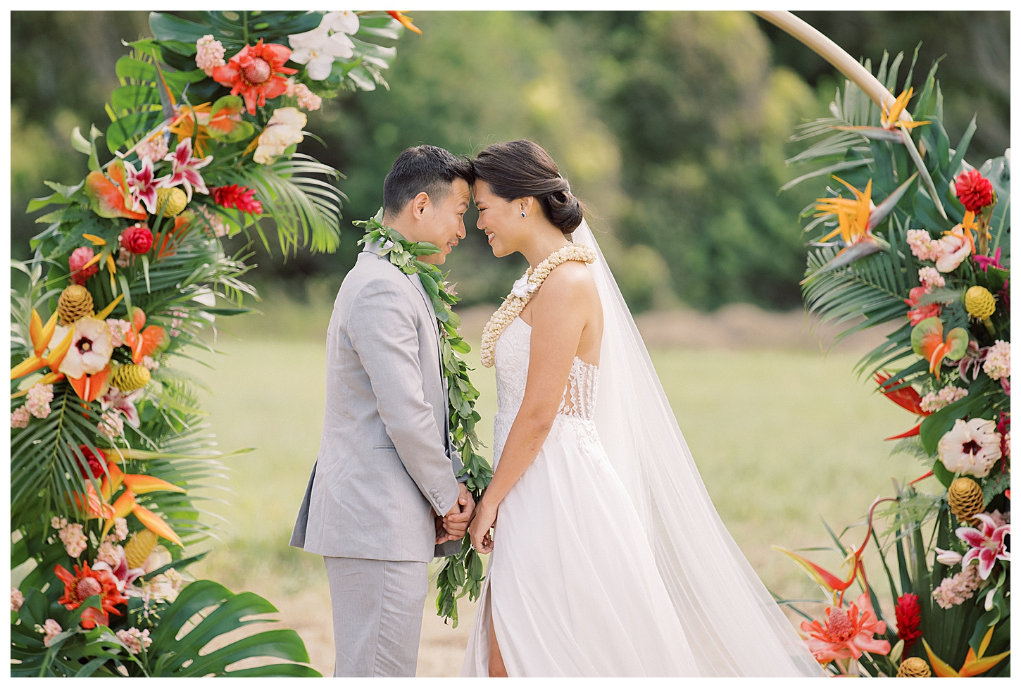 Kualoa Ranch Low Camp Wedding Photos