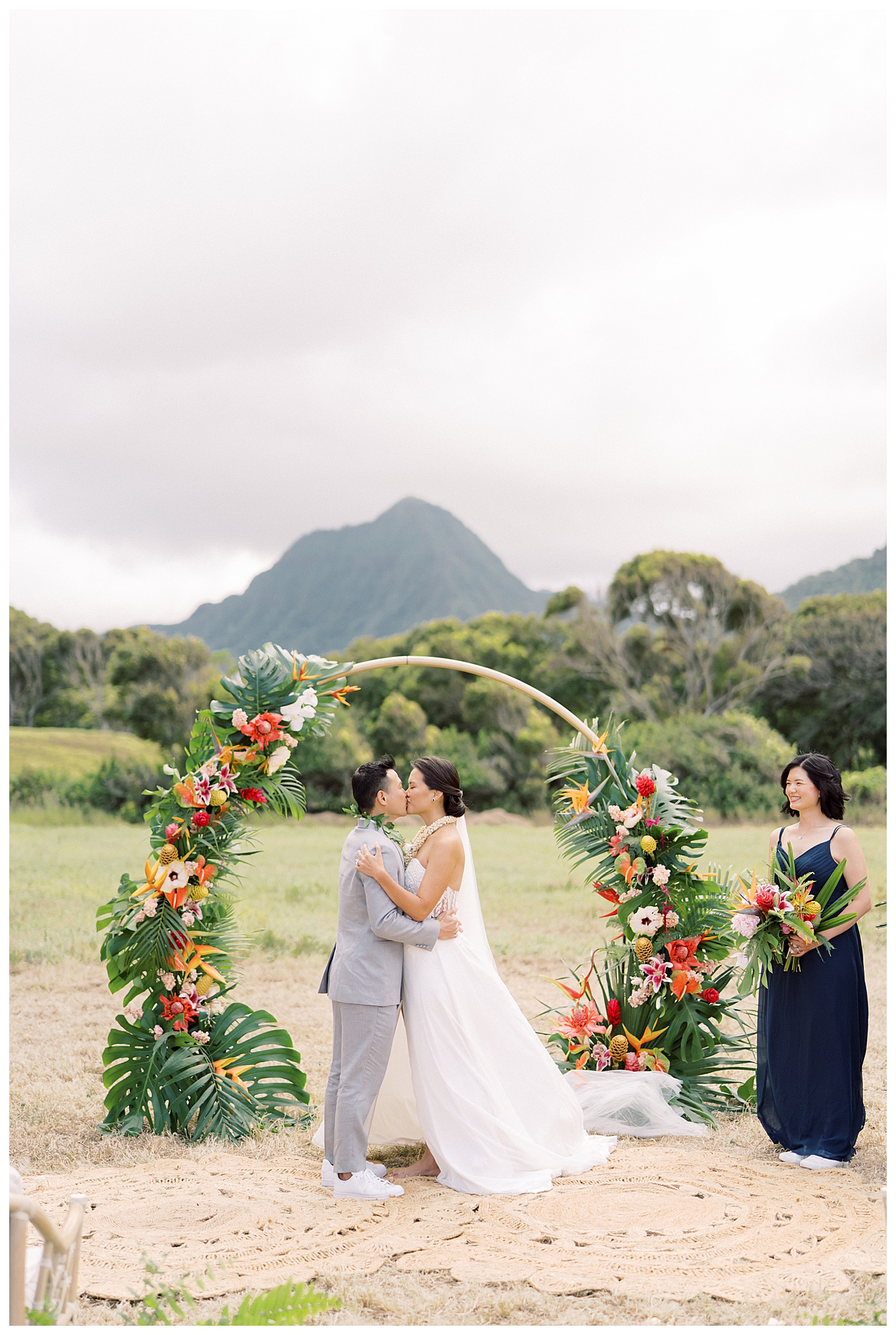 Kualoa Ranch Low Camp Wedding Photos