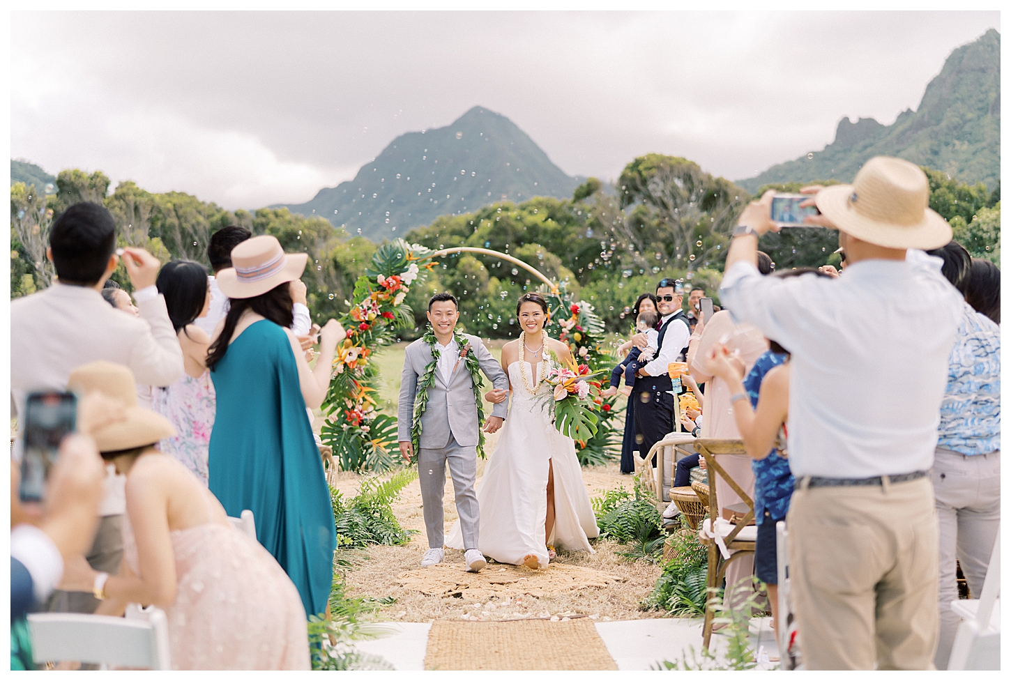 Kualoa Ranch Low Camp Wedding Photos