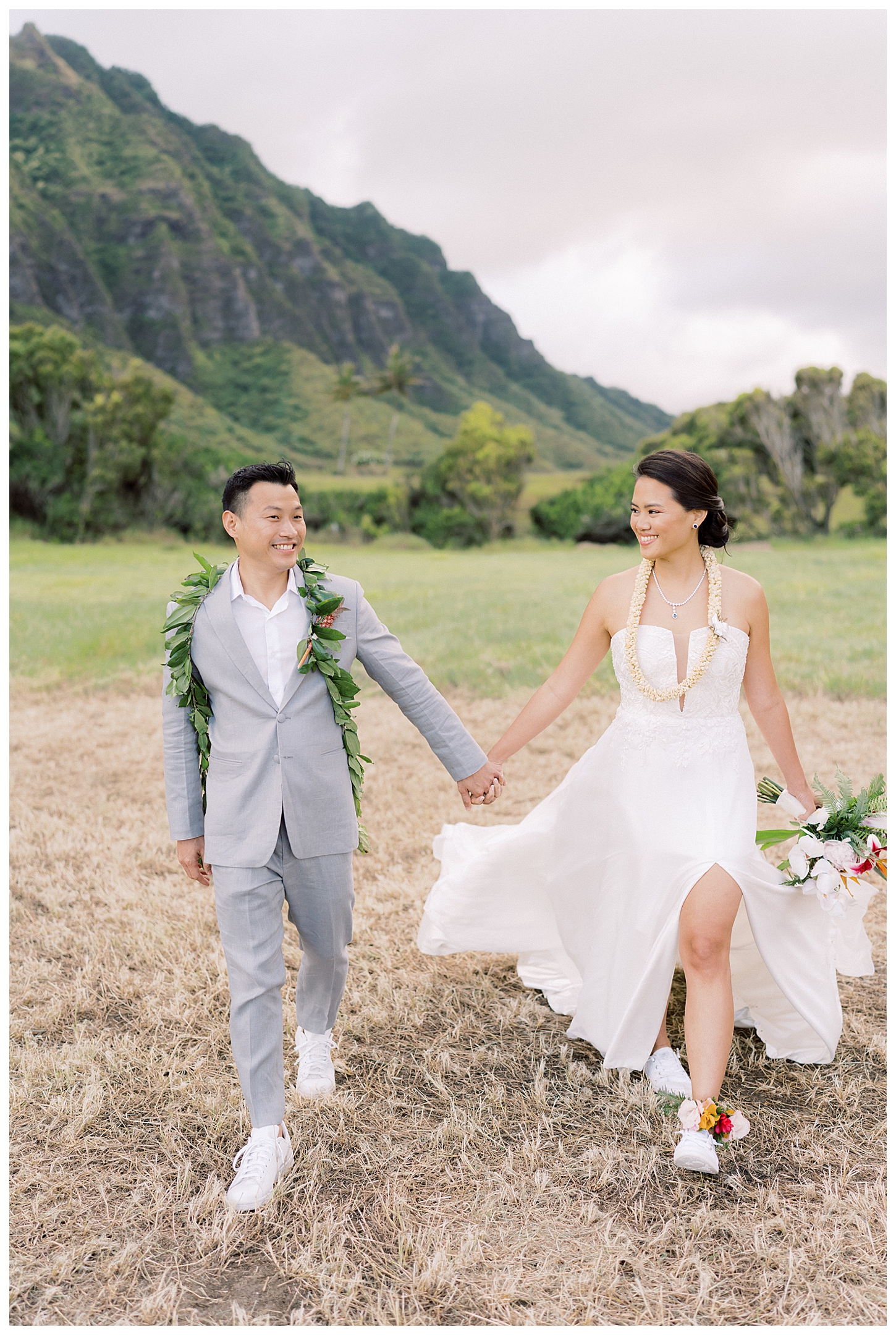 Kualoa Ranch Low Camp Wedding Photos