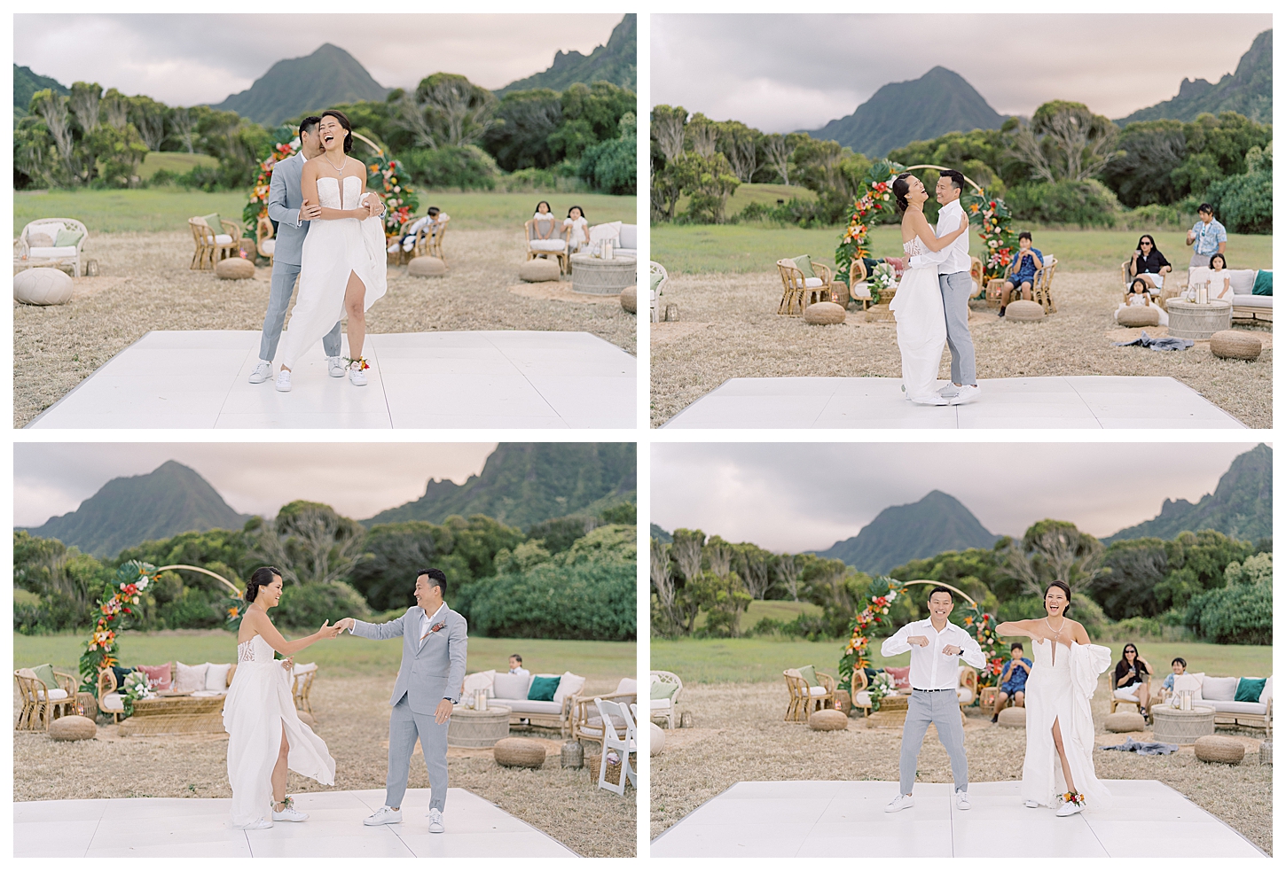 Kualoa Ranch Low Camp Wedding Photos