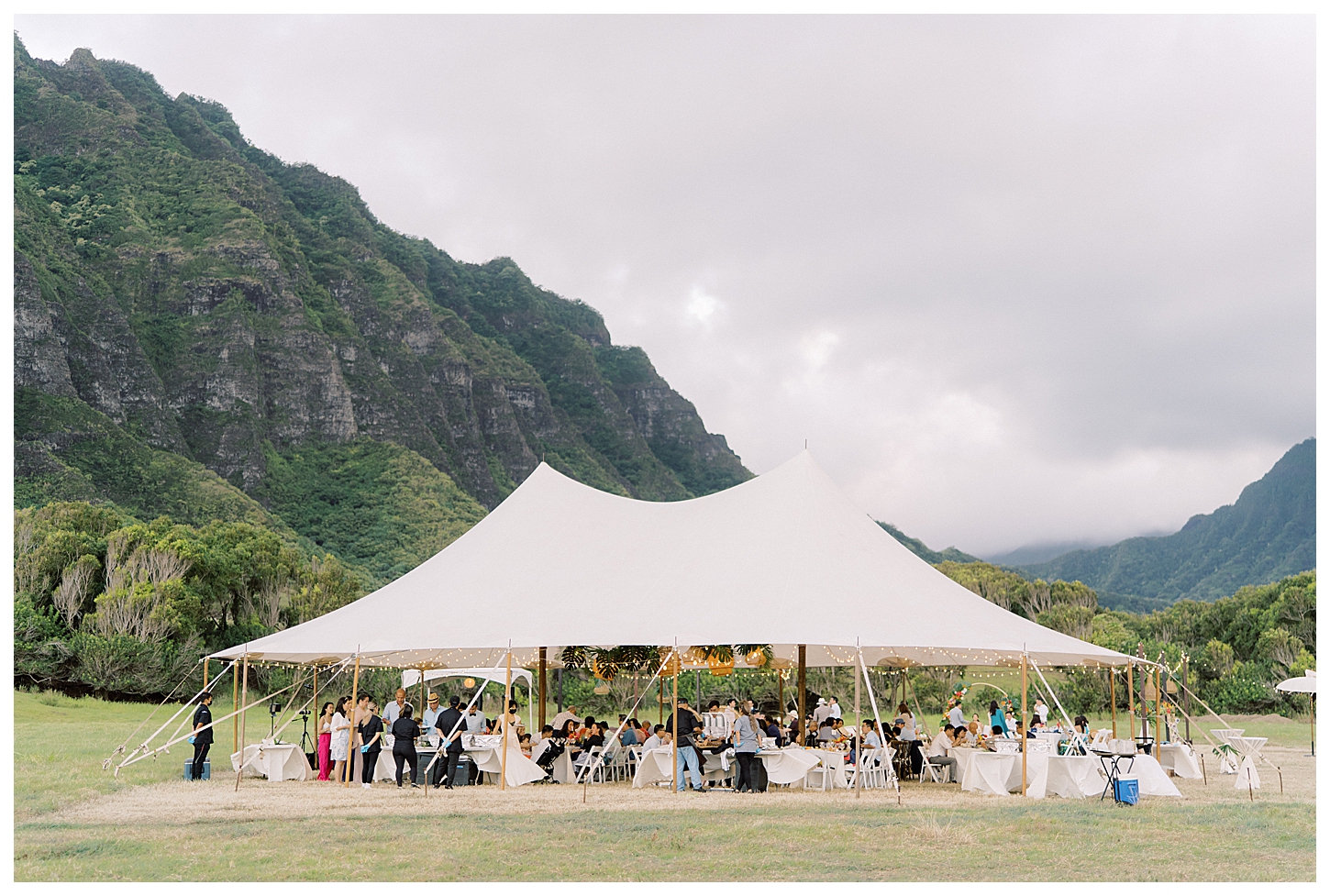 Kualoa Ranch Low Camp Wedding Photos