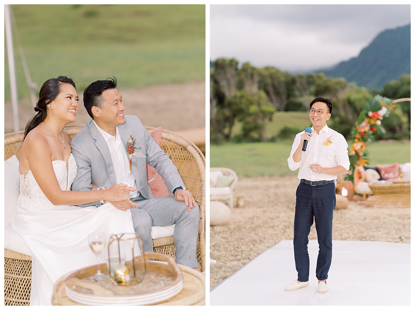 Kualoa Ranch Low Camp Wedding Photos