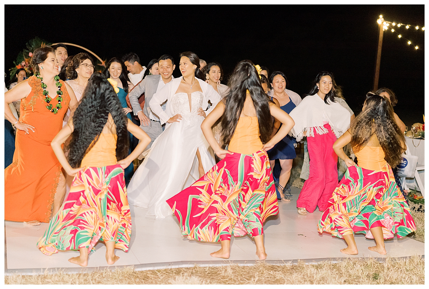 Hula Dancing Oahu Hawaii Wedding