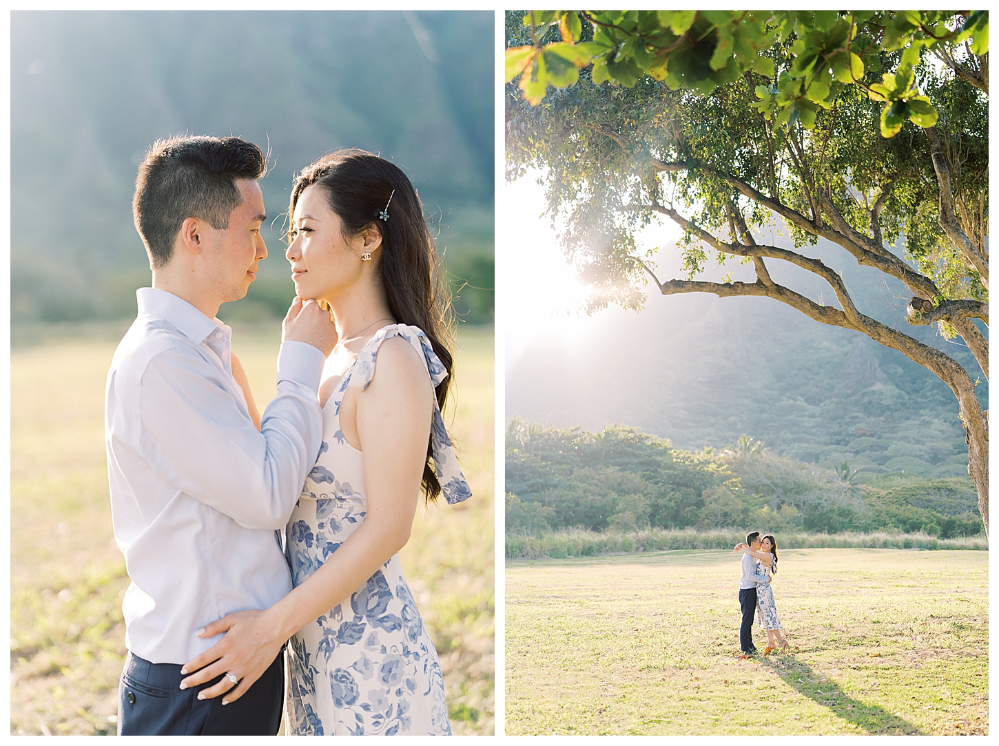 Kualoa Ranch Engagement Photographer