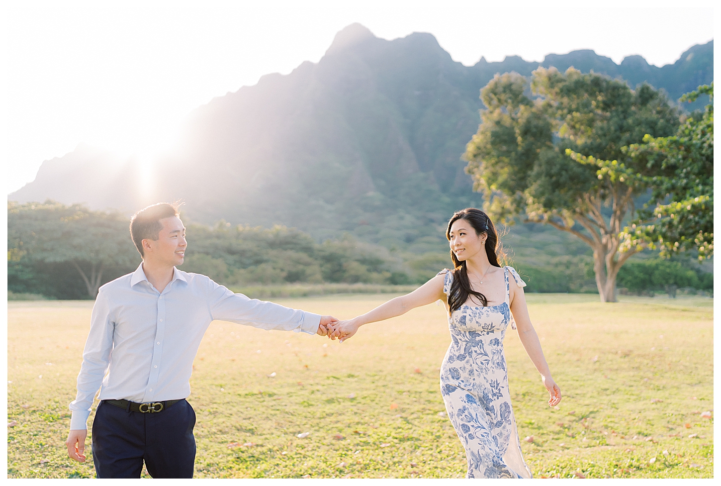 Kualoa Ranch Engagement Photographer