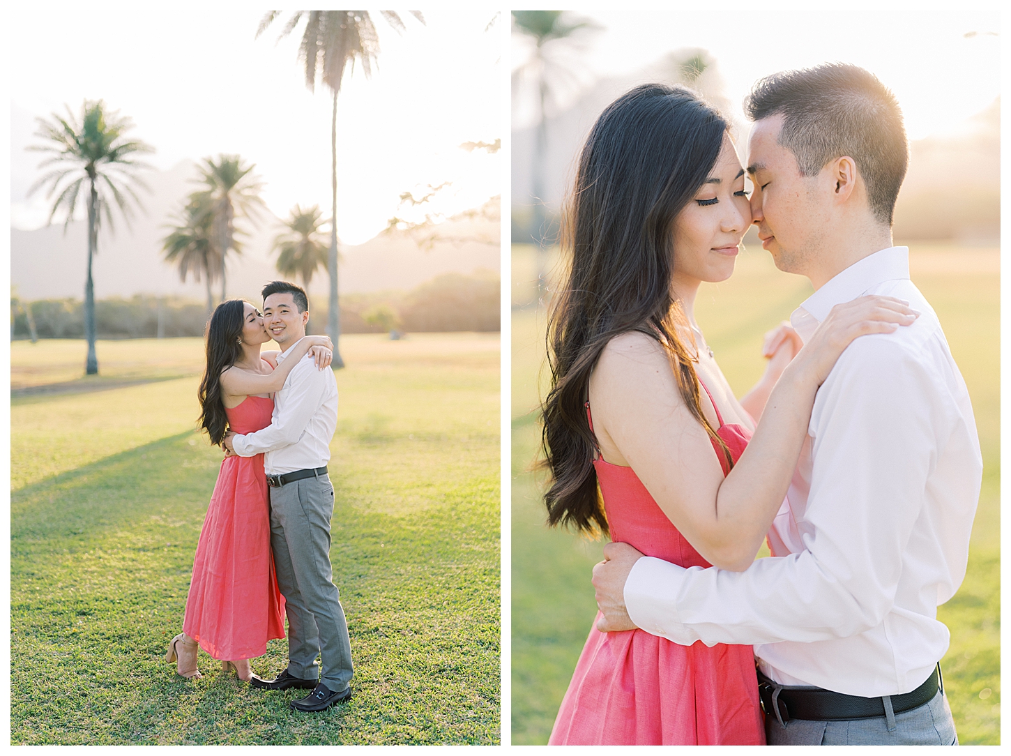 Kualoa Ranch Engagement Photographer